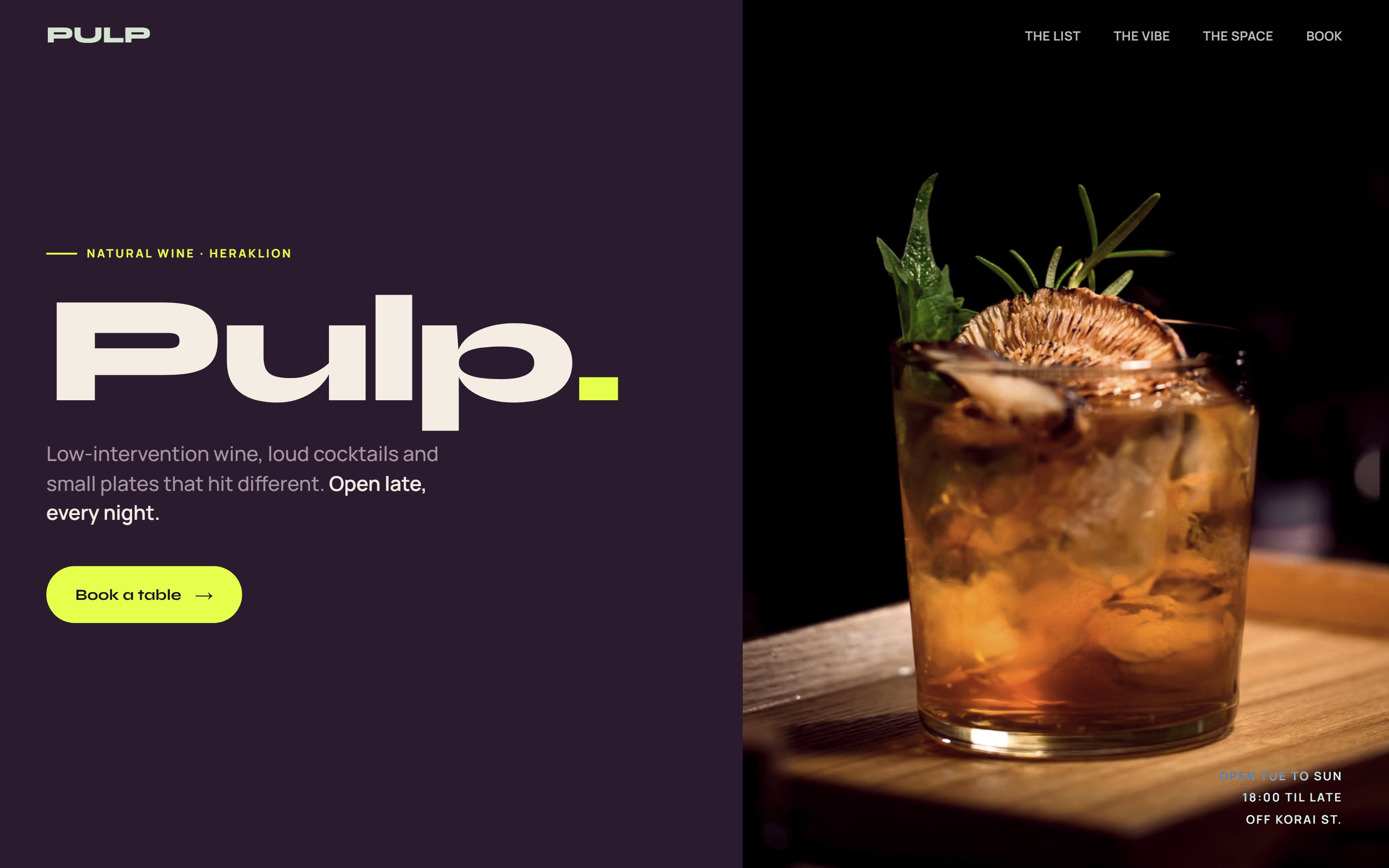 Pulp website